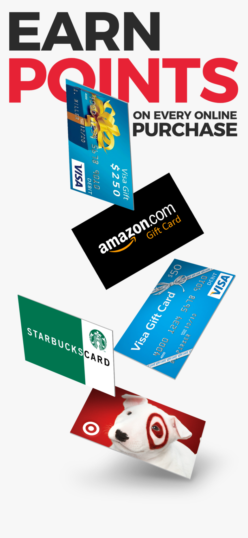 Transparent Visa Gift Card Png - Amazon Kindle, Png Download, Free Download