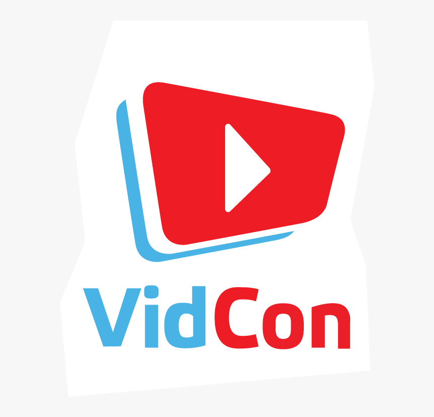 Vidcon Us Logo - Vidcon Ten Logo, HD Png Download, Free Download