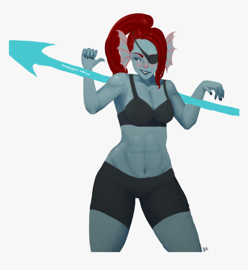 Undyne,undertale Ero , Png Download - Undertale Undyne Sexy Fanart, Transparent Png, Free Download