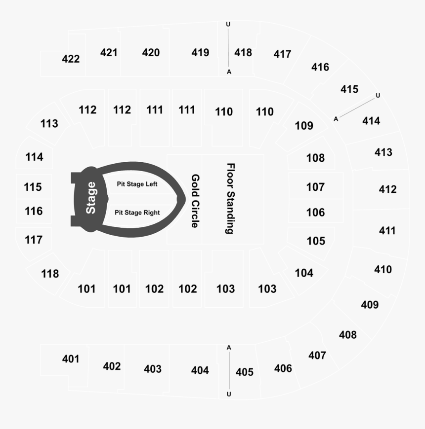 O2 Arena Seating Plan - O2 Arena Section Ariana Grande, HD Png Download, Free Download