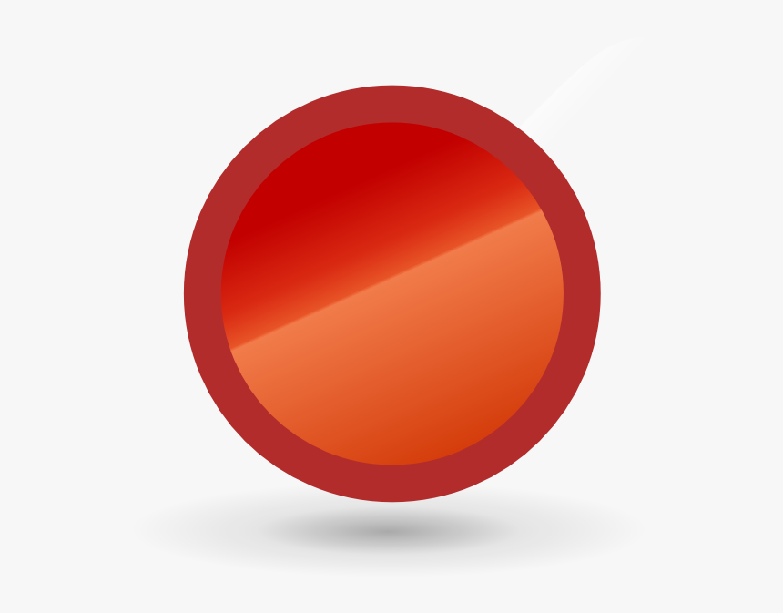 Round Red Circle Svg Clip Arts - Gif Png Red Round, Transparent Png, Free Download