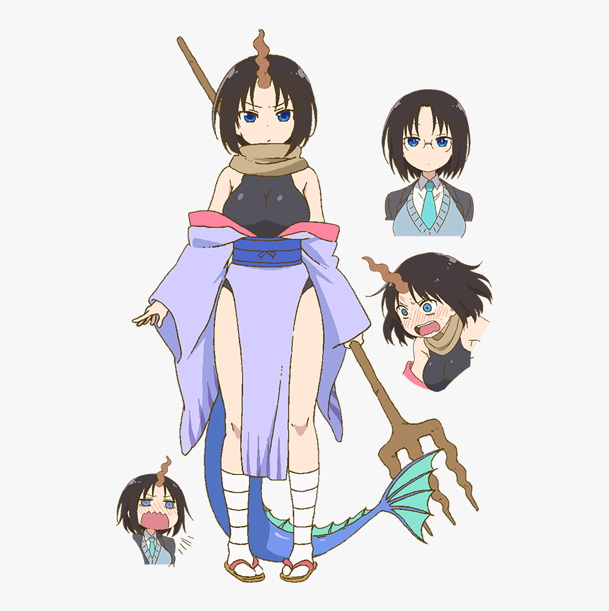 Miss Kobayashi's Dragon Maid All Characters, HD Png Download, Free Download