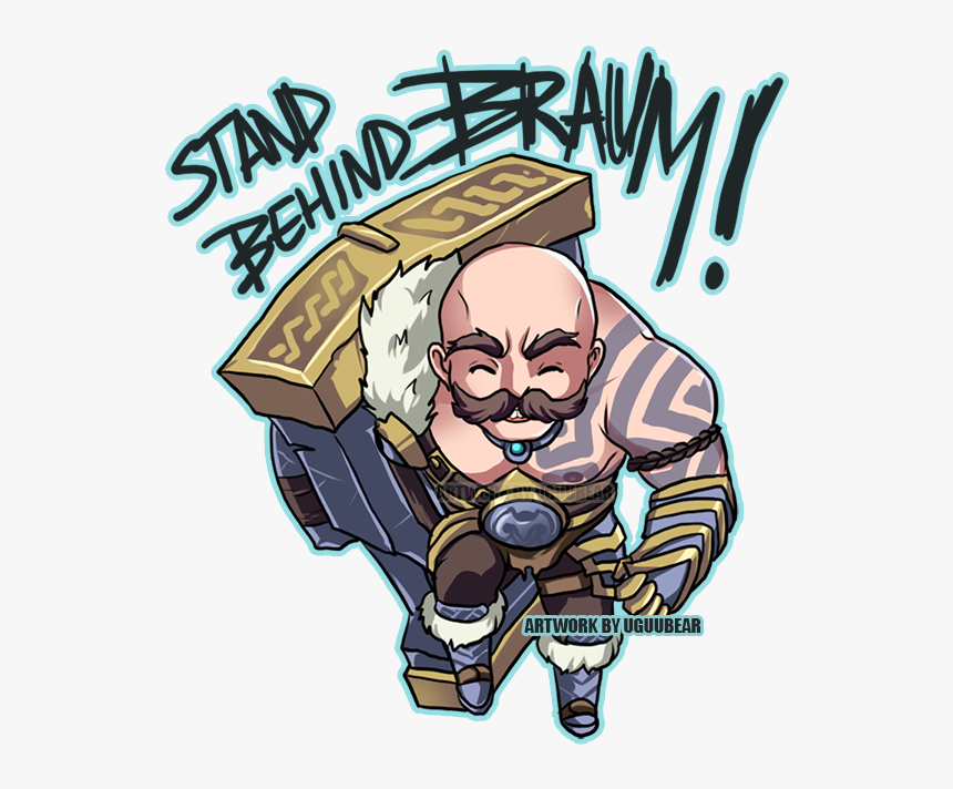 Braum Chibi , Png Download - League Of Legends Chibi Braum, Transparent Png, Free Download