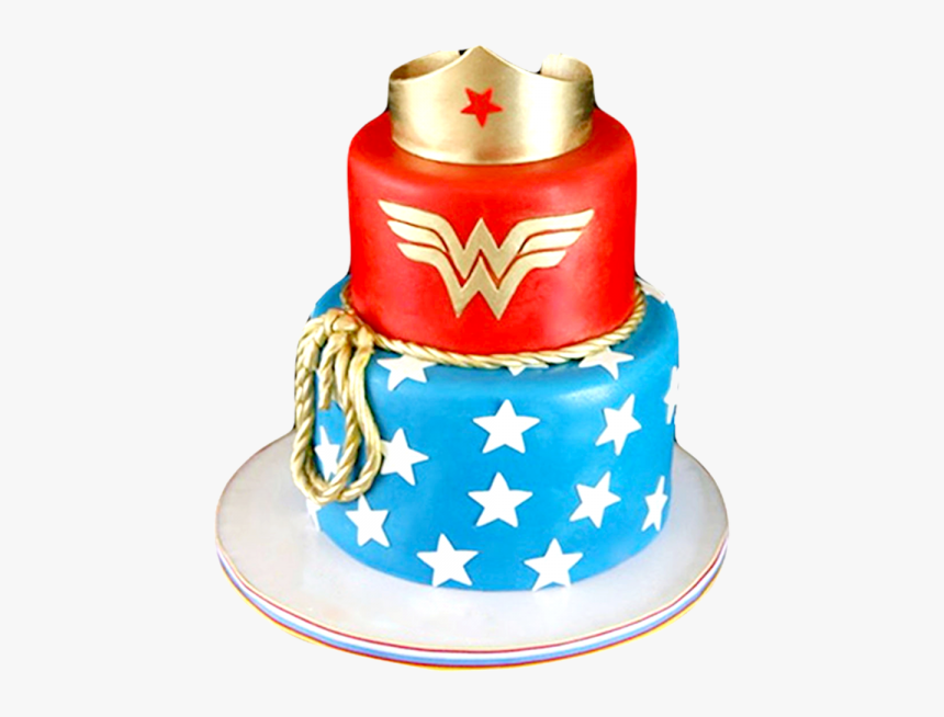 Wonder Woman Colours Tier Crown - Wonder Woman Cake Template, HD Png Download, Free Download