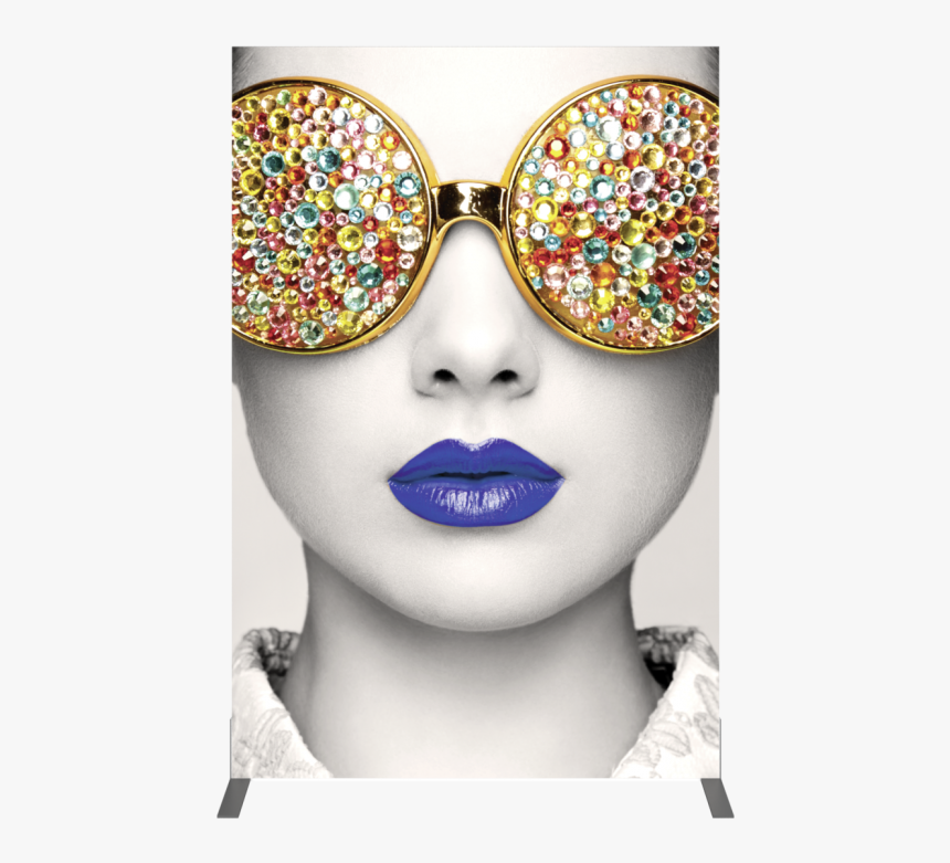 4ft X 6ft Vector Frame Rectangle 03 With Single Sided - Fashion Eyewear, HD Png Download, Free Download