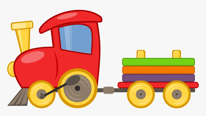 Toy Train Clip Art - Toy Train Clipart, HD Png Download, Free Download