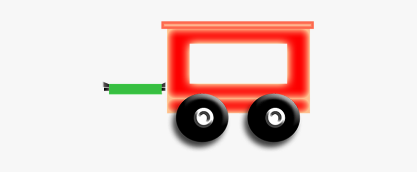 Toys, Toy Train, Trailers, Loco, Train, Red - โบกี้ รถไฟ การ์ตูน Png, Transparent Png, Free Download