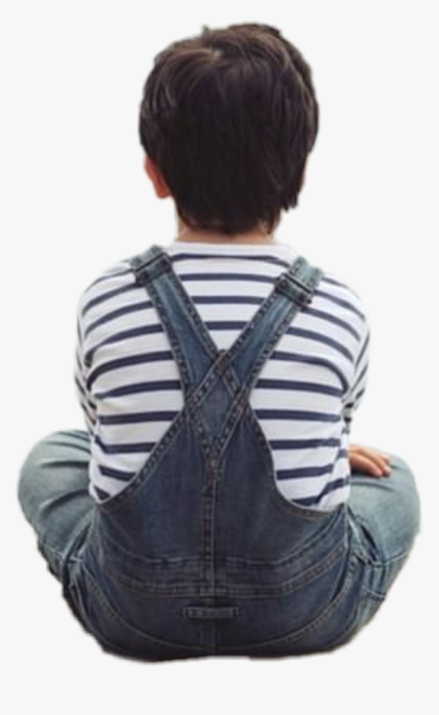 #boy #child #kid #sitting #back - Quiet Reflection, HD Png Download, Free Download