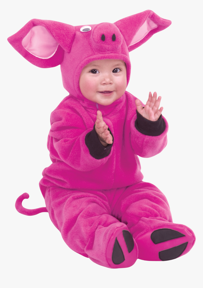 Pig Baby Png 5 Clipart Image - Baby Pig Costume Transparent, Png Download, Free Download