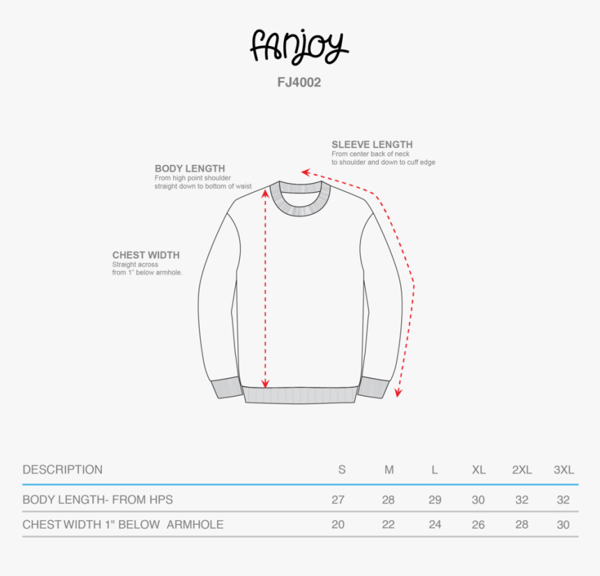 David Dobrik Fanjoy Size Chart For Joggers, HD Png Download, Free Download