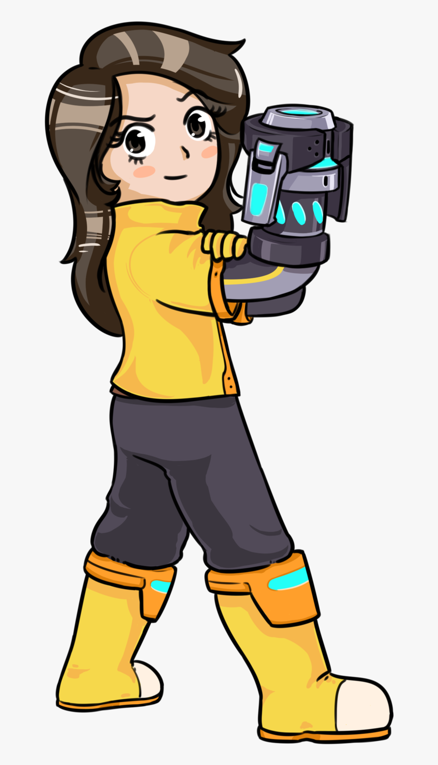 “mii Gunner For “super Smash Ultimate Collab” ” - Smash Ultimate Mii Gunner Fan Art, HD Png Download, Free Download
