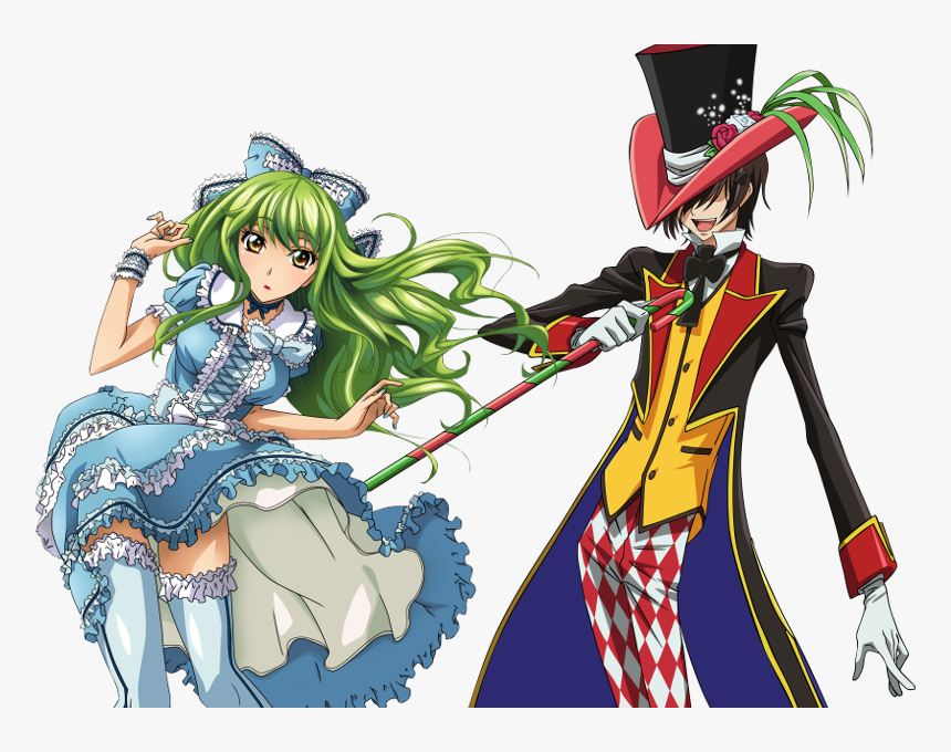 Code Geass Nunnally In Wonderland Ova Anime Mad Hatter - Lelouch Nunnally In Wonderland, HD Png Download, Free Download