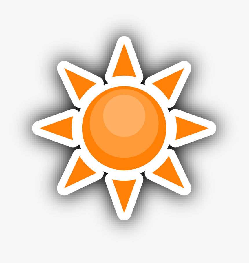 Paper Sun Sticker Transprent - Spectraban Sunscreen Spf 40, HD Png Download, Free Download