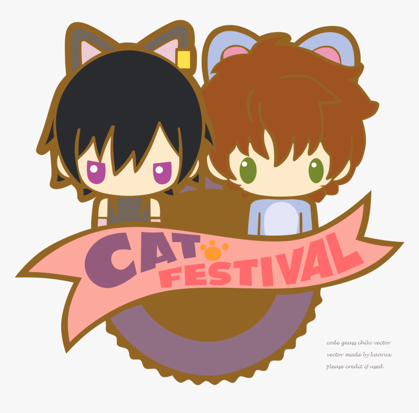 Code Geass Lelouch And Suzaku Chibi , Png Download - Code Geass Chibi, Transparent Png, Free Download