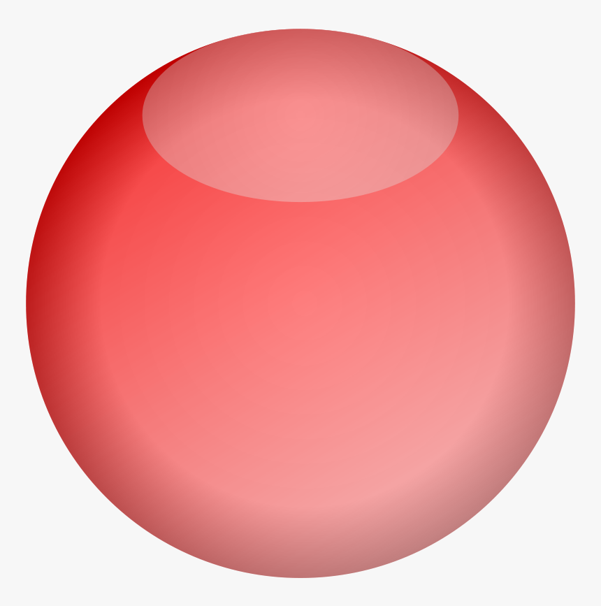 Empty Button Red - Bola Roja Png, Transparent Png, Free Download