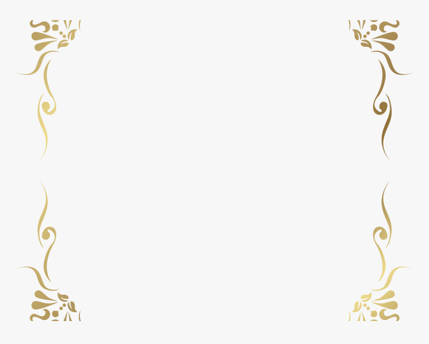 Transparent Decorative Line Png - Frame Border Transparent Background, Png Download, Free Download