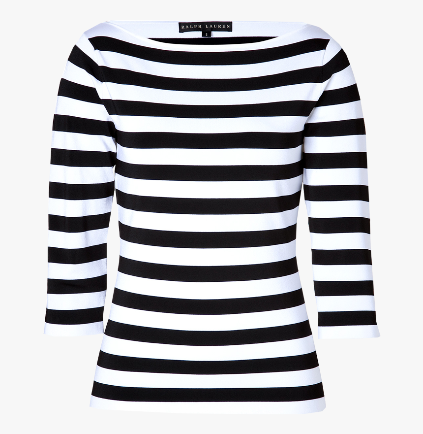Transparent White Stripe Png - Black White Stripe Top, Png Download, Free Download