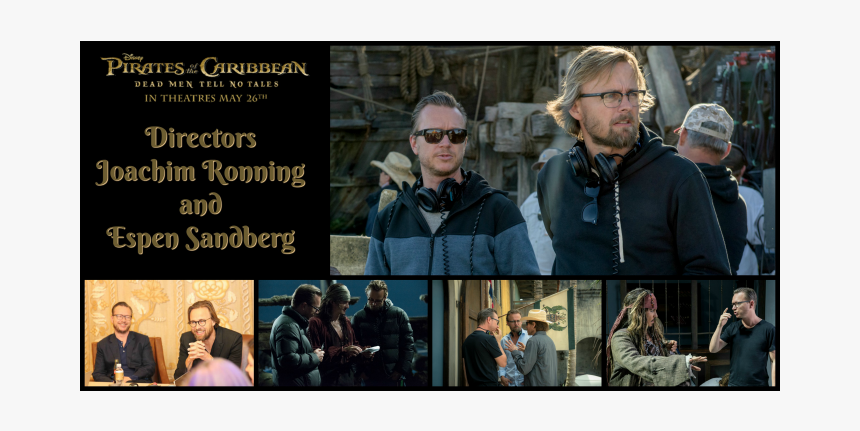 Javier Bardem And Joachim Ronning, HD Png Download, Free Download