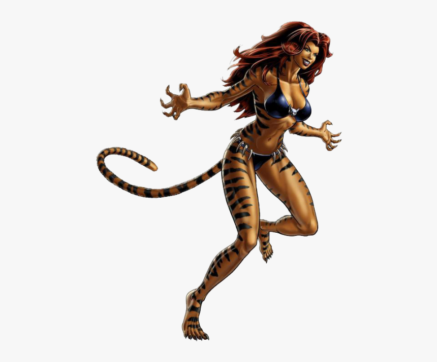 Marvel Avengers Alliance Tigra, HD Png Download, Free Download
