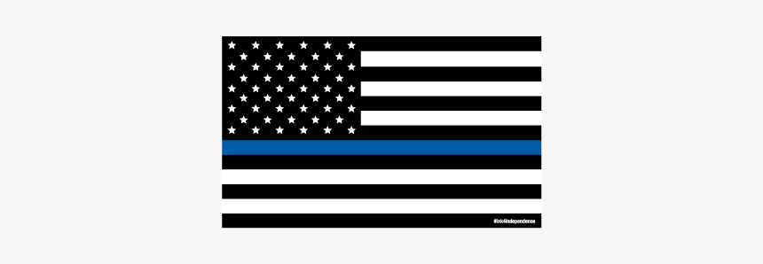 Thin Blue Line Flag Png - Thin Blue Line Flag Svg, Transparent Png, Free Download