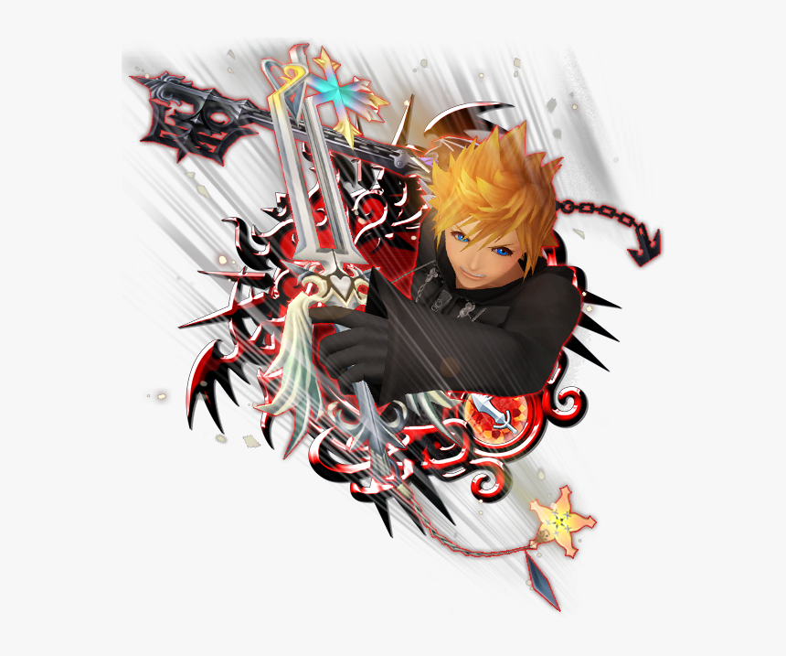 Dual Wield Roxas [ex] - Dual Wield Roxas Khux, HD Png Download, Free Download