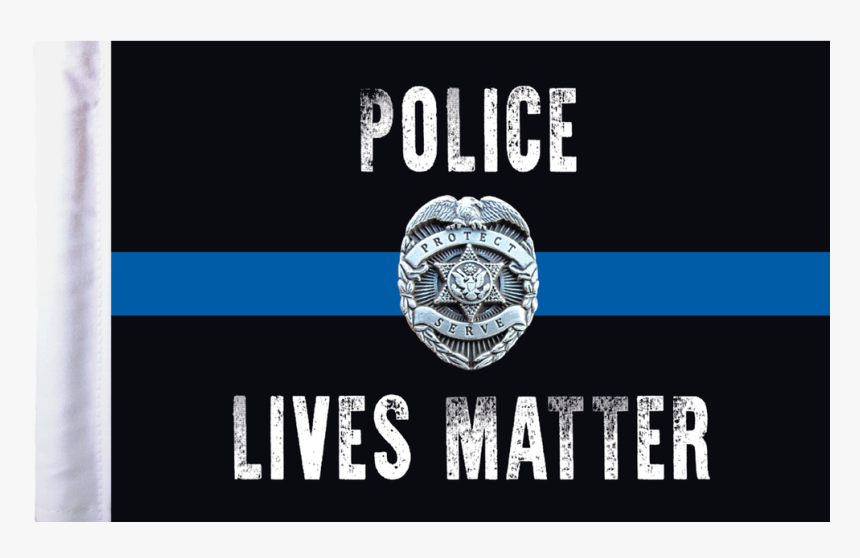 Police Lives Matter Motorcycle Flag - Police Lives Matter, HD Png Download, Free Download