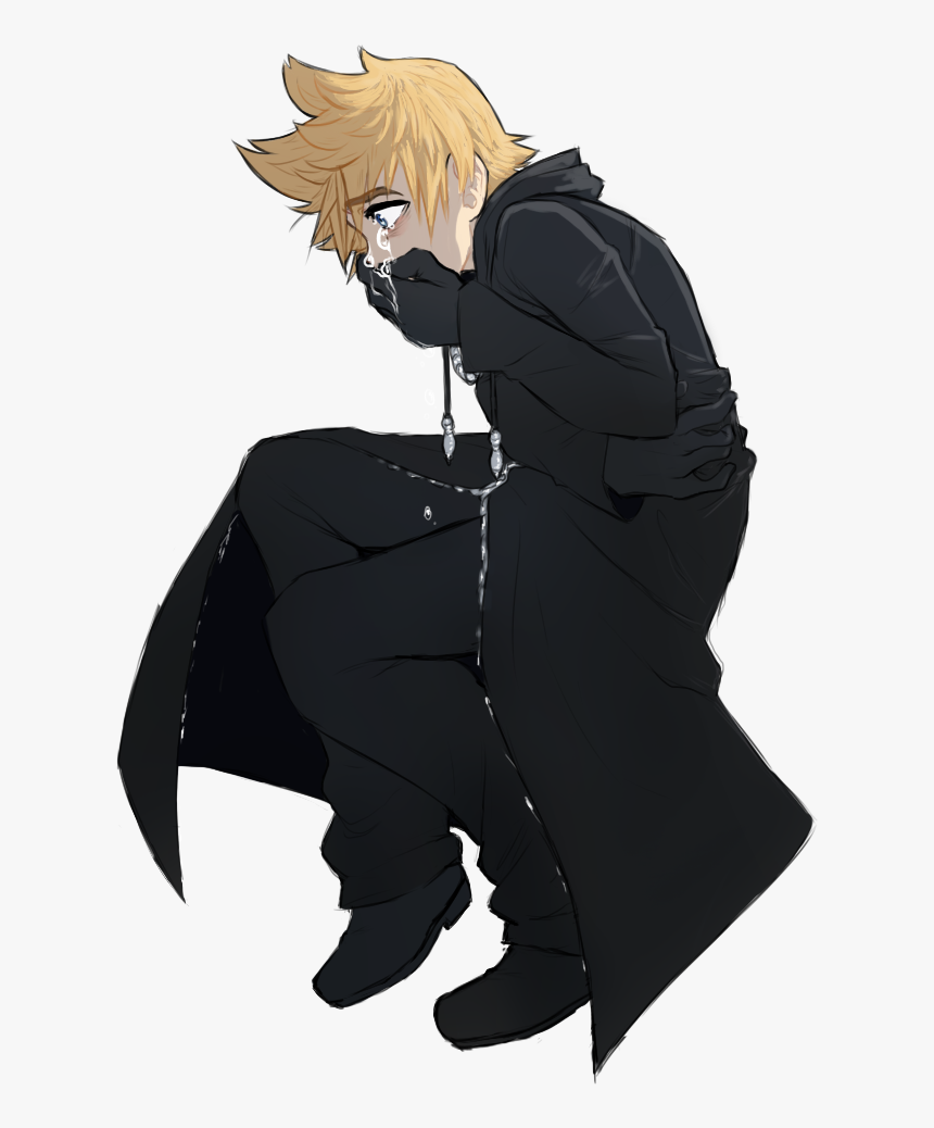 “i"m Here To Kick Heartless And Cry Over My Boy And - Kingdom Hearts Roxas Fanart, HD Png Download, Free Download