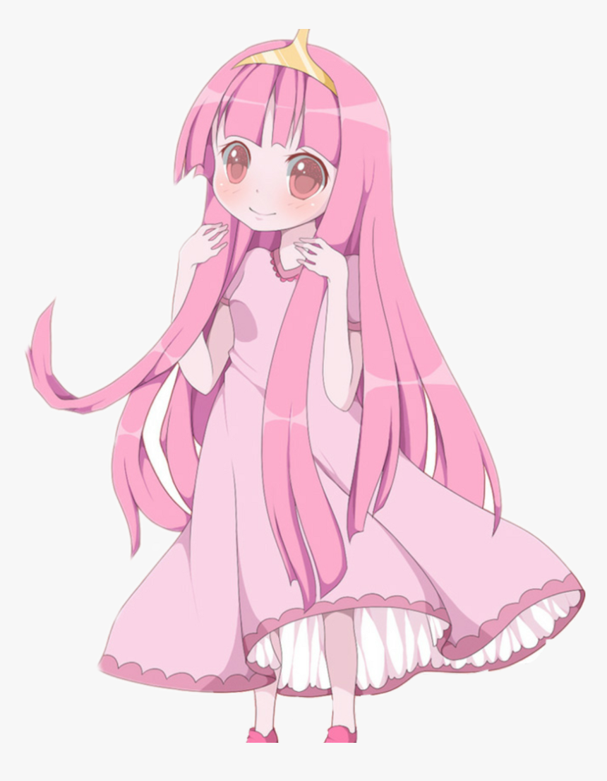 Princessbubblegum Adventuretime Cute Anime Cn Pink - Anime, HD Png Download, Free Download