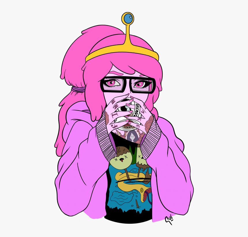 Princess Bubblegum Portrait By Guiganoide Features - Adventure Time Bubblegum Coffee, HD Png Download, Free Download