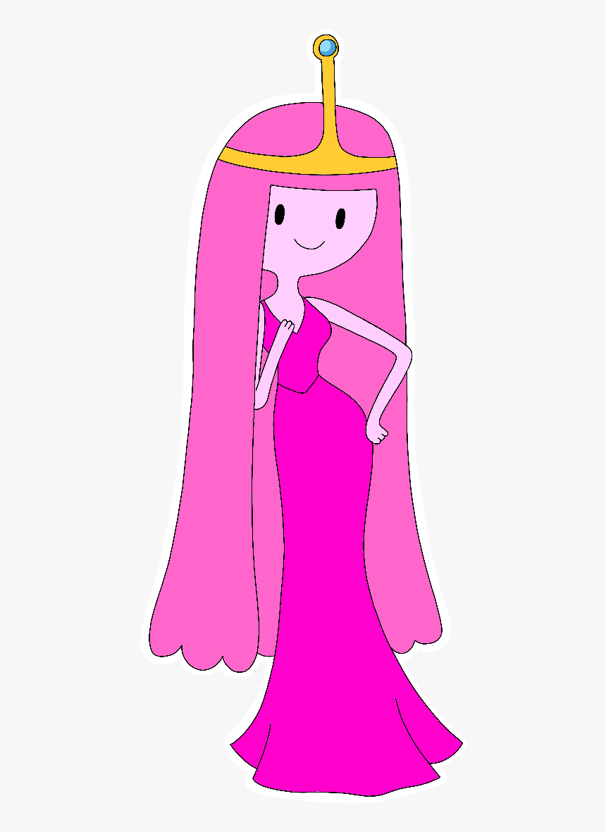 Princess Bubblegum Prom Dress - Illustration, HD Png Download, Free Download