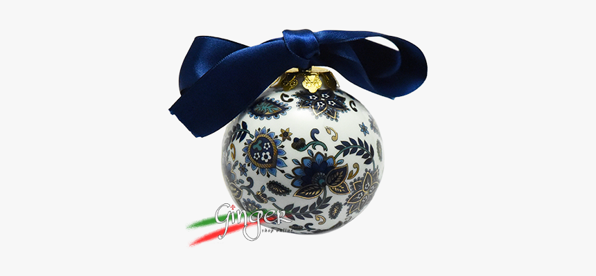 Christmas Ornament Made In Italy, Palla Di Natale Made - Party Favor, HD Png Download, Free Download