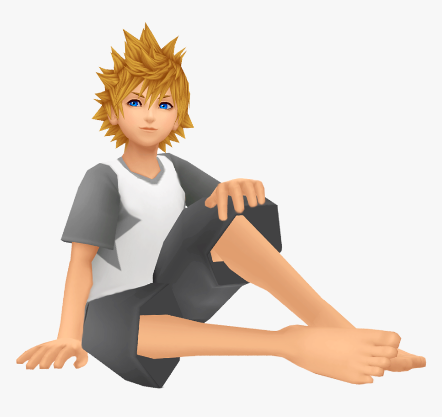 Kingdom Hearts Roxas Face, HD Png Download, Free Download