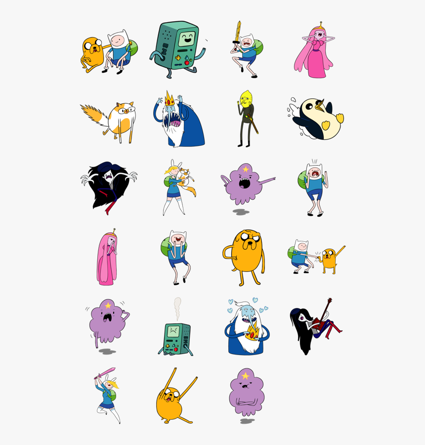 Transparent Princess Bubblegum Png - Printable Adventure Time Stickers, Png Download, Free Download