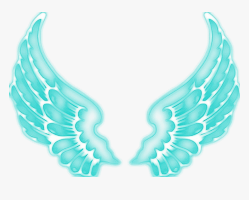 #wings #fly #cool #cute #angel #wing #neon #tumblr - Neon Light Wings Png, Transparent Png, Free Download