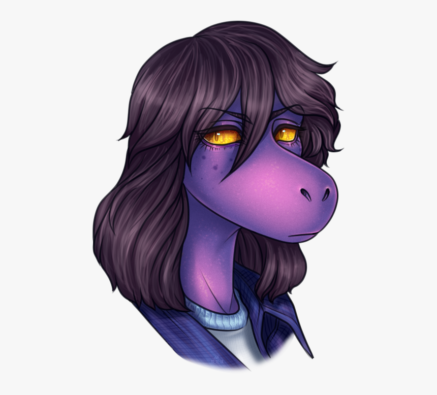 Transparent Undertale Dog Png - Fan Art Deltarune Susie, Png Download - kin...