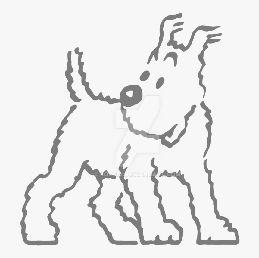 Canidae - Snowy Adventures Of Tintin, HD Png Download, Free Download