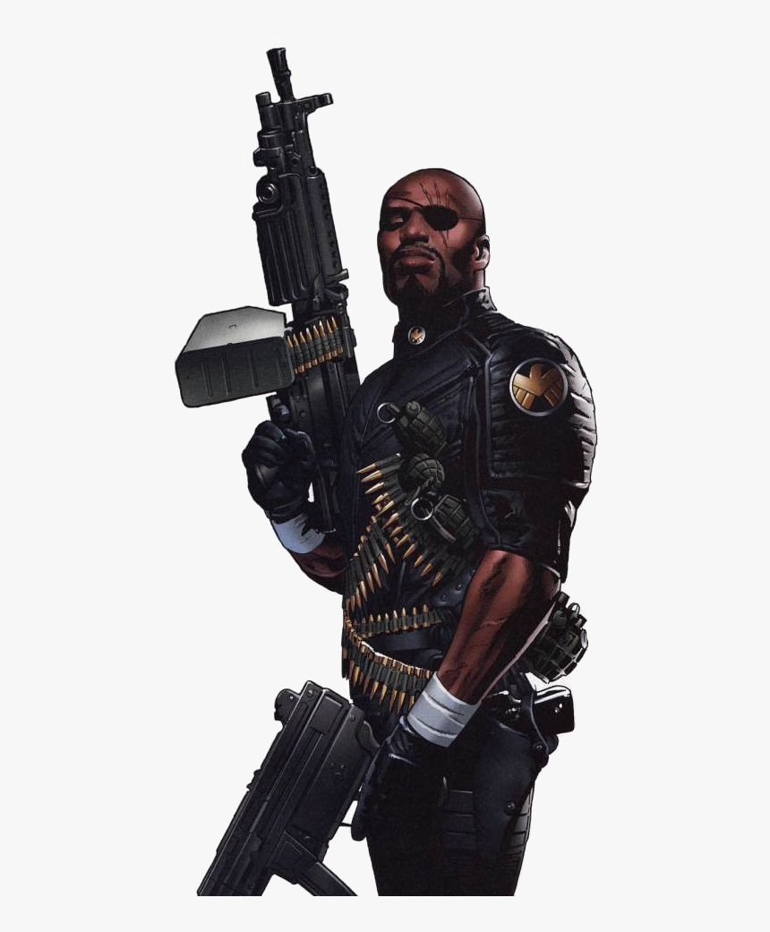 Nick Fury Png Image Background - Nick Fury, Transparent Png, Free Download