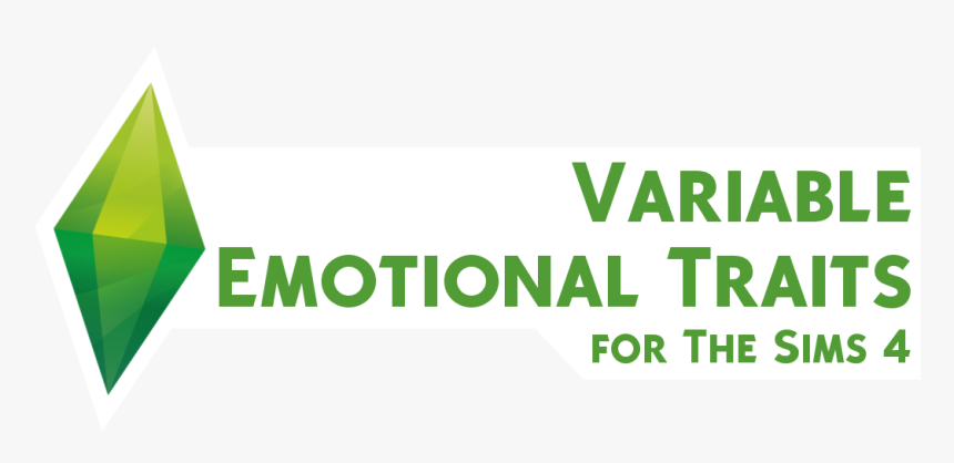 Variable Emotional Traits For The Sims - Graphic Design, HD Png Download, Free Download