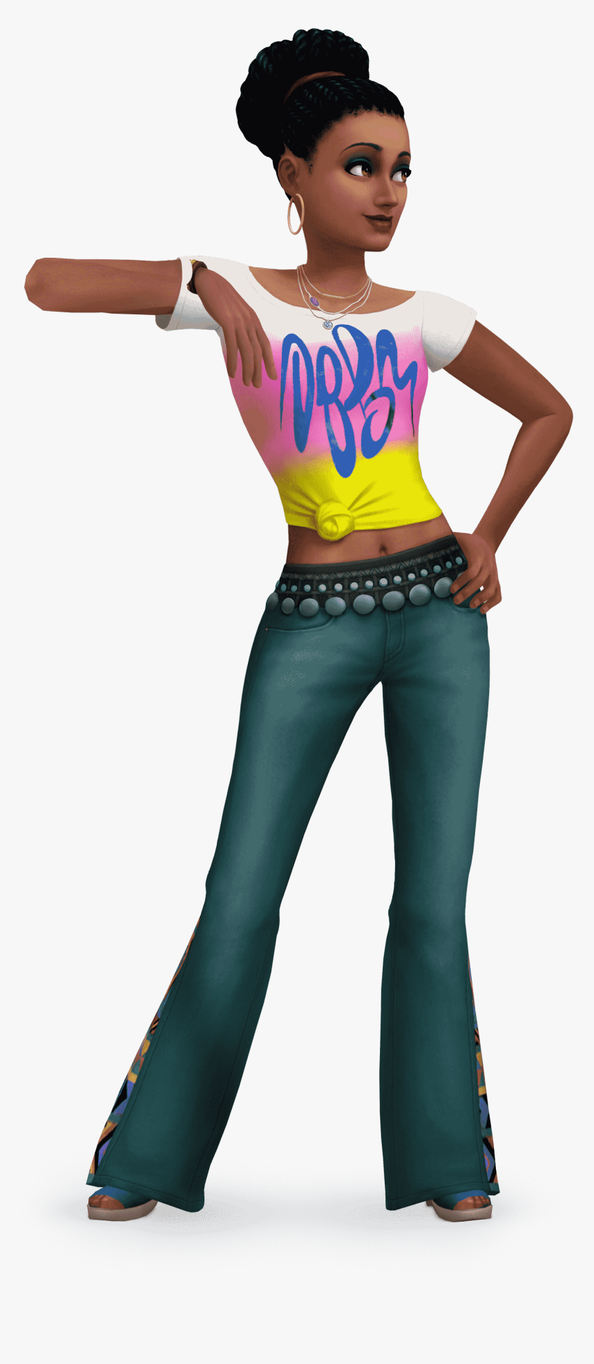 Sims 4 Character - Transparent Sims 4 Character, HD Png Download, Free Download