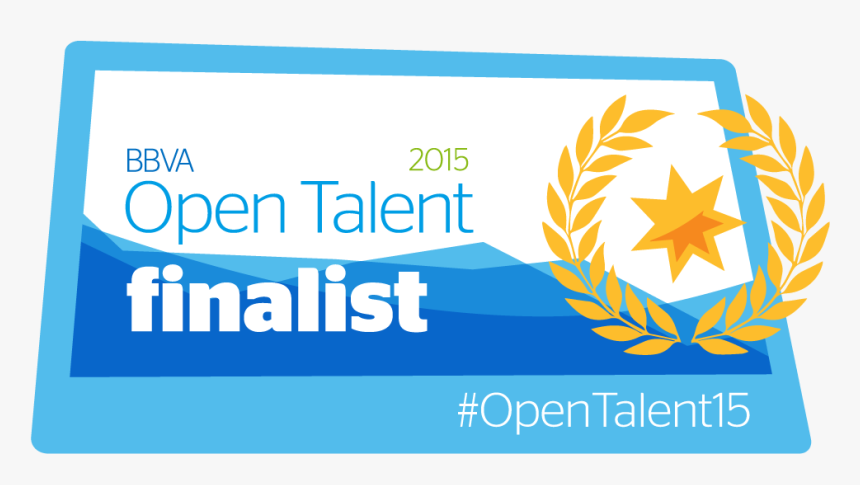 175525 Ot2015 Medal Finalist En 9ac58f Original - Bbva Open Talent, HD Png Download, Free Download