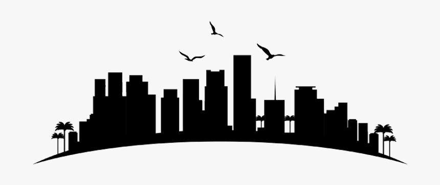 Florida Skyline Vector, HD Png Download, Free Download