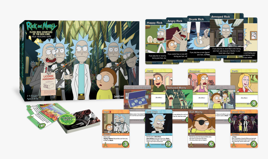 Rick And Morty - Close Rick Counters Of The Rick Kind Game, HD Png Download, Free Download