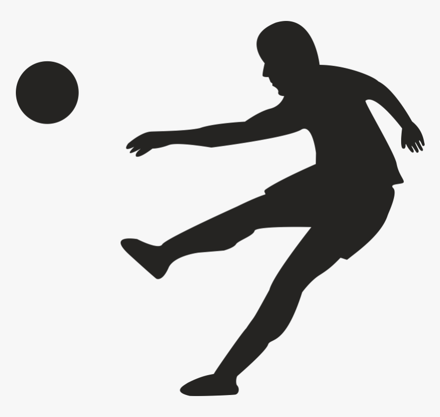 Football Player Vector Graphics Silhouette Clip Art - Health And Safety In Soccer, HD Png Download, Free Download