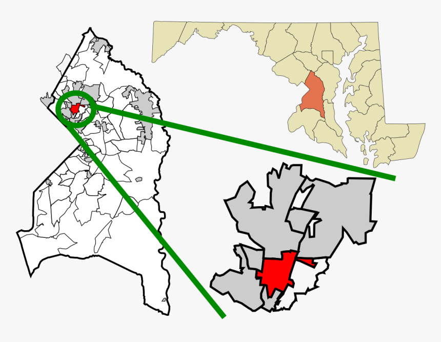 Prince George's County Outline, HD Png Download, Free Download