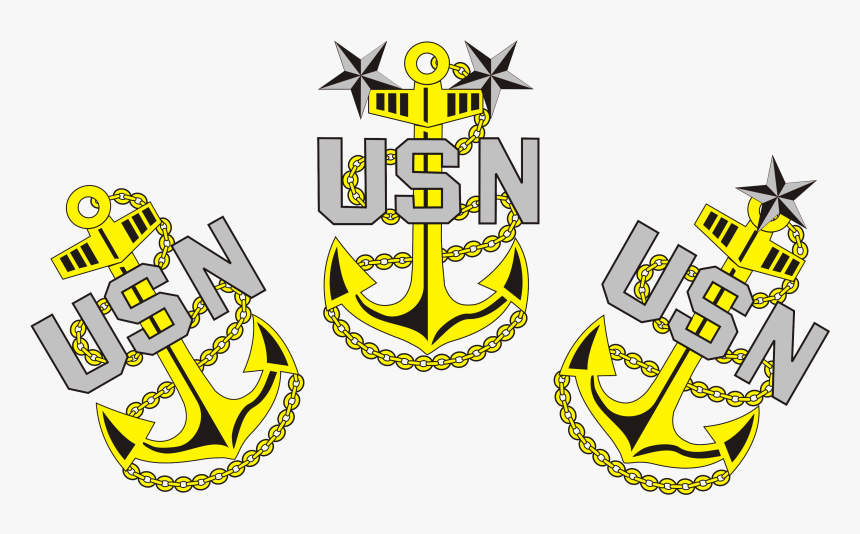 Navy Chief Anchor Clipart - Chief Senior Chief Master Chief Anchors, HD Png Download, Free Download