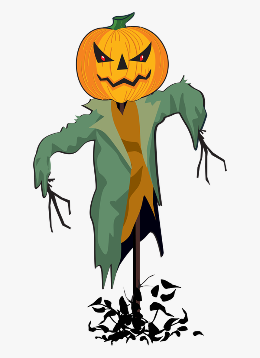 Scarecrow Clip Art Graphics Free Clipart Images Clipartcow - Halloween Scarecrow Clipart, HD Png Download, Free Download