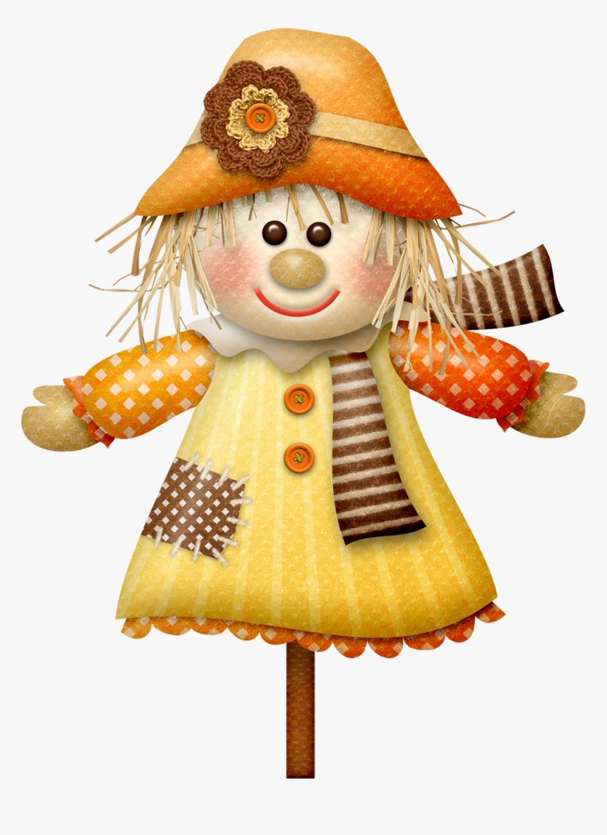 Transparent Cartoon Scarecrow Clipart - Have A Great Autumn Day, HD Png Download, Free Download