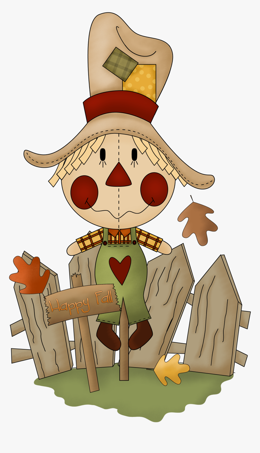 Transparent Background Scarecrow Clipart, HD Png Download, Free Download