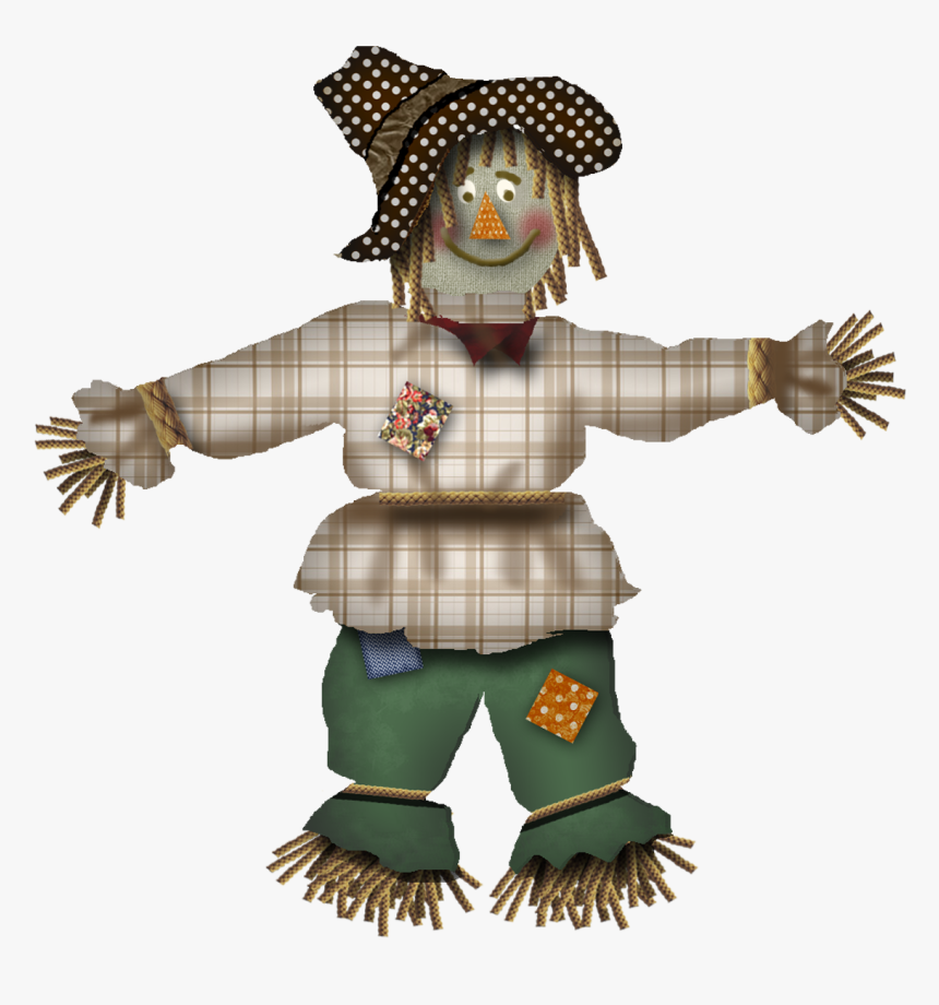 Scarecrow Transparent Printable - Fall Cute Clip Art Scarecrow Clipart, HD Png Download, Free Download