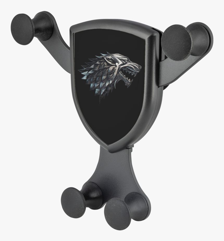 Stark Sigil Wolf Game Of Thrones Car Phone Mount And - Battery Charger, HD Png Download, Free Download